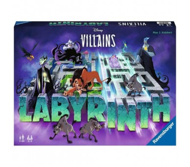 Juego mesa ravensburger labyrinth disney villains