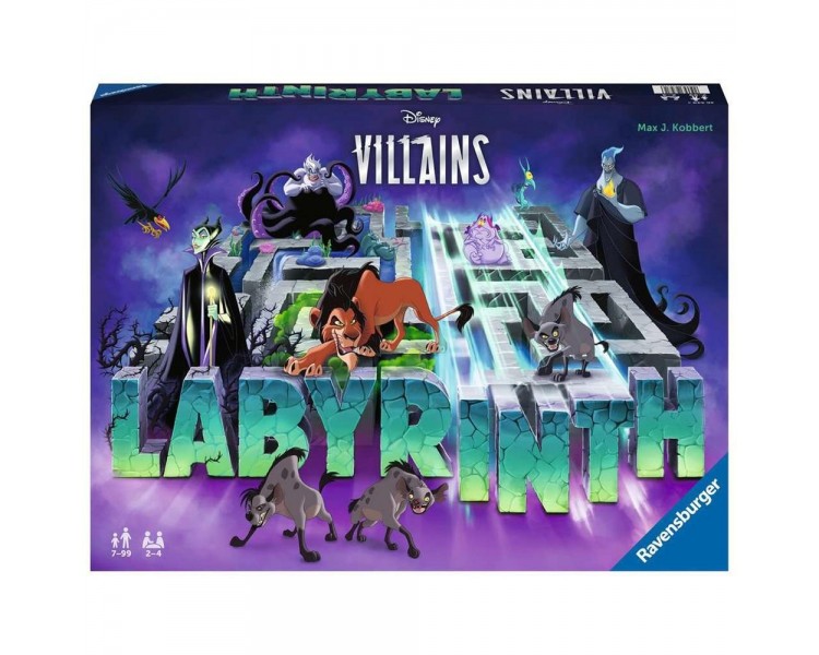 Juego mesa ravensburger labyrinth disney villains