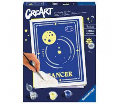 Kit pintar con numeros ravensburger creart