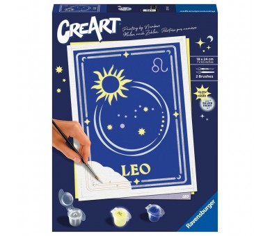 Kit pintar con numeros ravensburger creart