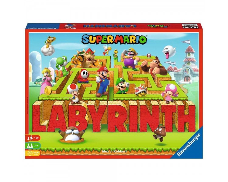 Juego mesa ravensburger labyrinth super mario