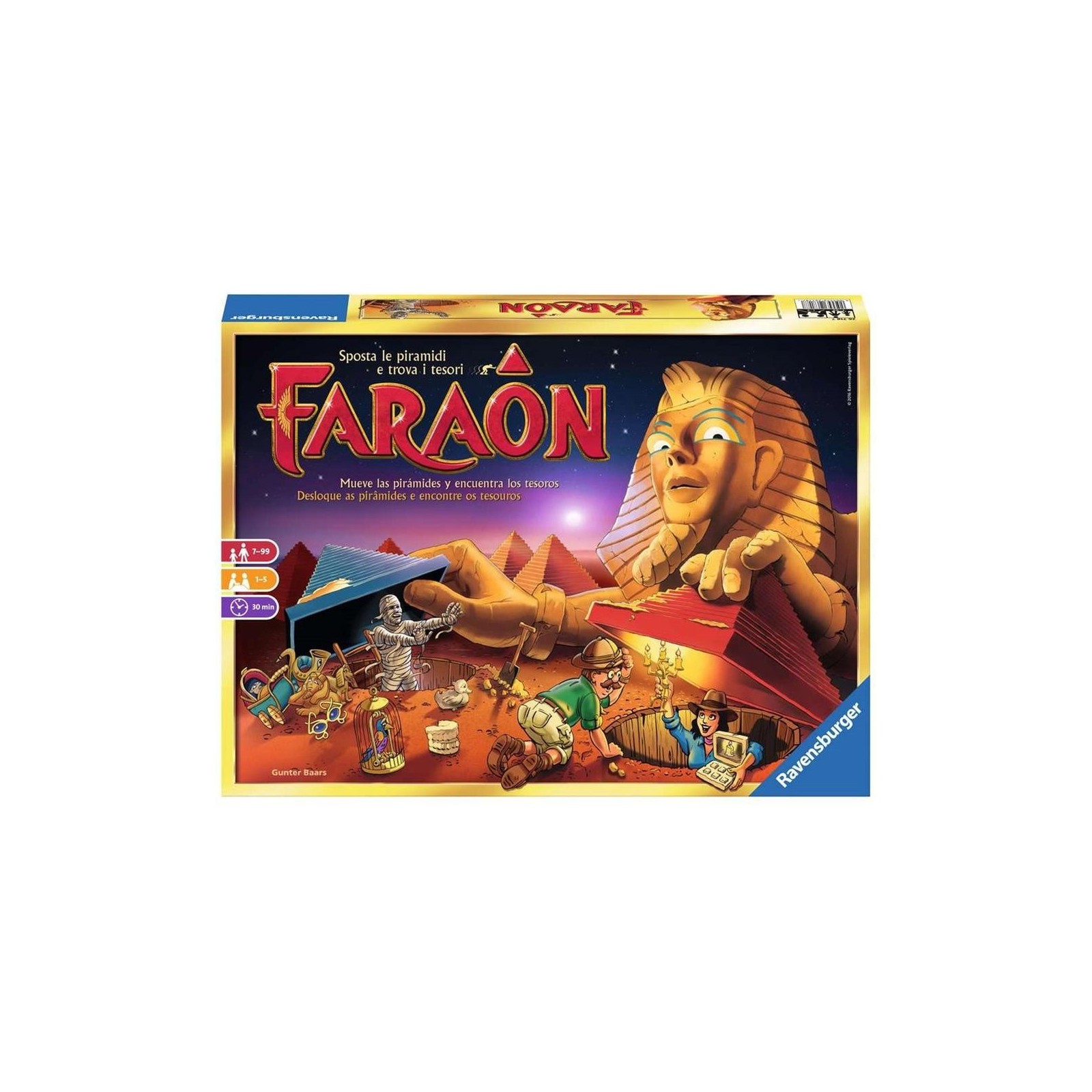 Juego mesa ravensburger faraon