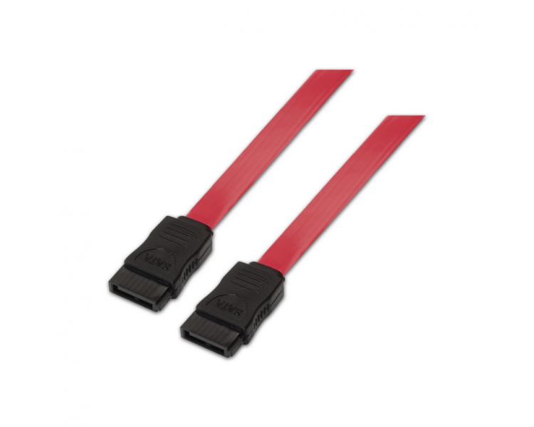 CABLE AISENS SATA III DATOS 6G DATOS ROJO 05M