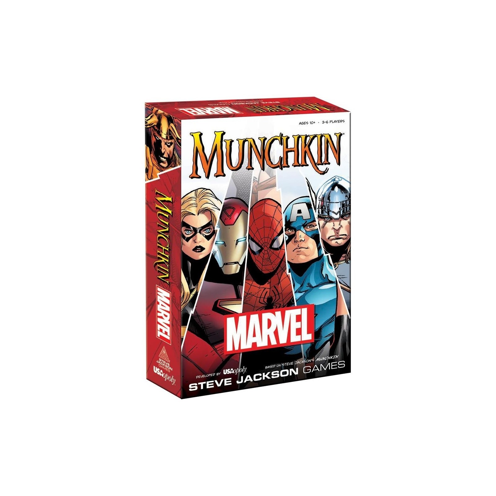 Juego mesa munchkin marvel edition edad