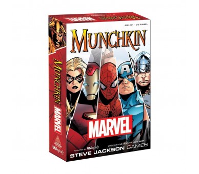 Juego mesa munchkin marvel edition edad