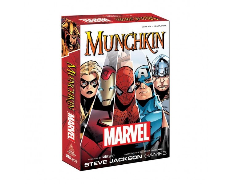 Juego mesa munchkin marvel edition edad