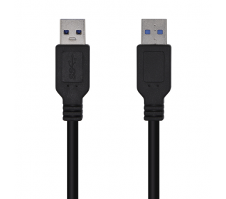 CABLE AISENS USB 30 TIPO A M A M NEGRO 20M