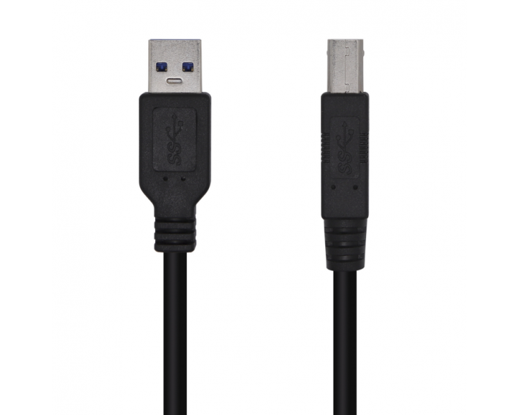 CABLE AISENS USB 30 IMPRESORA TIPO A M B M NEGRO 20M