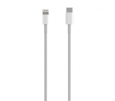 CABLE AISENS USB 20 LIGHTNING M USB C M PD BLANCO 05M