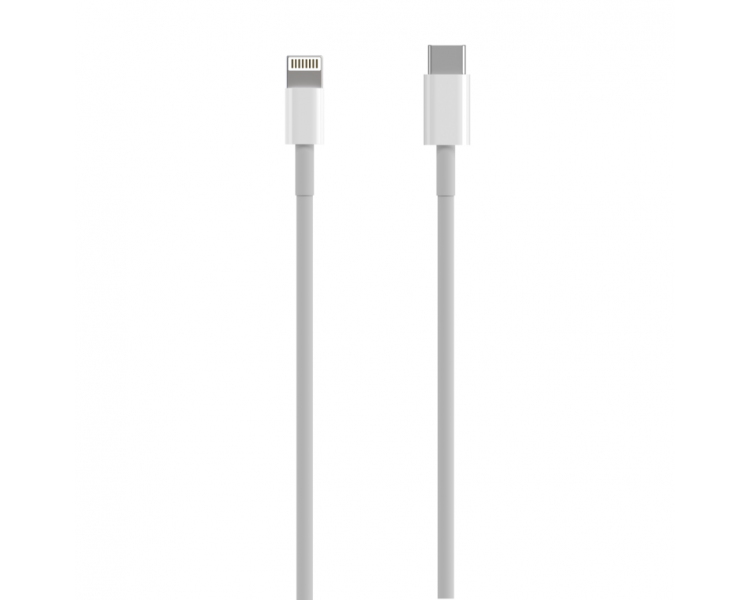 CABLE AISENS USB 20 LIGHTNING M USB C M PD BLANCO 05M