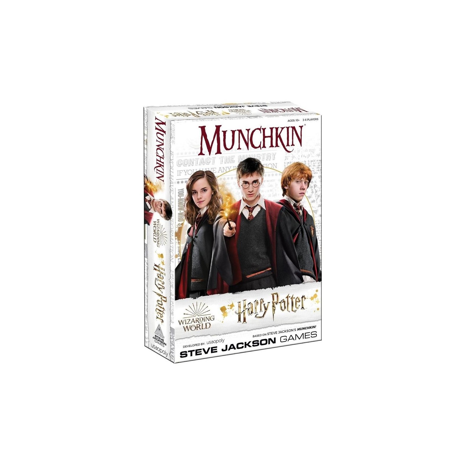 Juego mesa munchkin harry potter edad