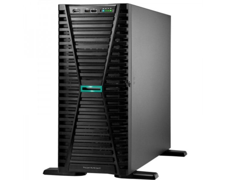 h2Servidor HPE ProLiant ML110 Gen11 3408U 18 GHz 8 nucleos 1P 16 GB R VROC 4 LFF fuente redundante de 1000 W h2pServidor HPE Pr