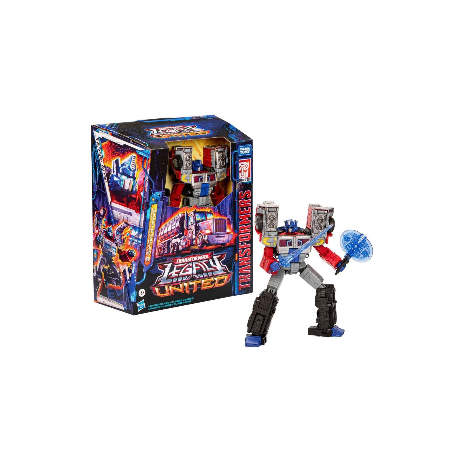 Figura hasbro transformers legaly united leader