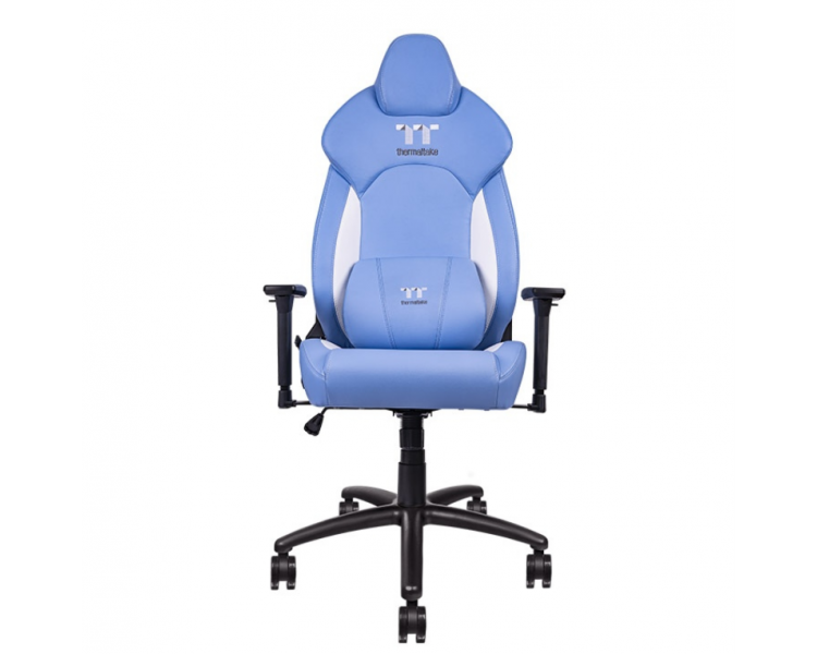 SILLA GAMING THERMALTAKE V COMFORT AZUL BLANCO