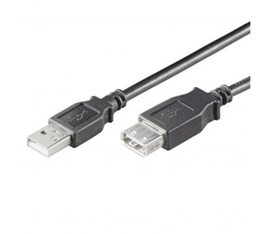 CABLE DE EXTENSION USB 20 A A A M F AWG28 DE 18 METROS