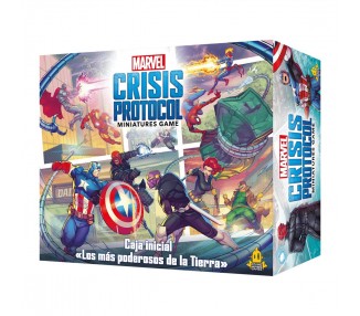 Juego mesa marvel crisis protocol caja