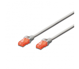 CABLE DE RED EWENT CAT 6 U UTP DE 20 METROS EN COLOR GRIS