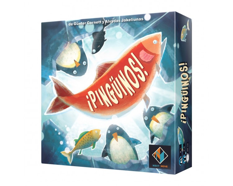 Juego mesa pinguinos edad recomendada 8