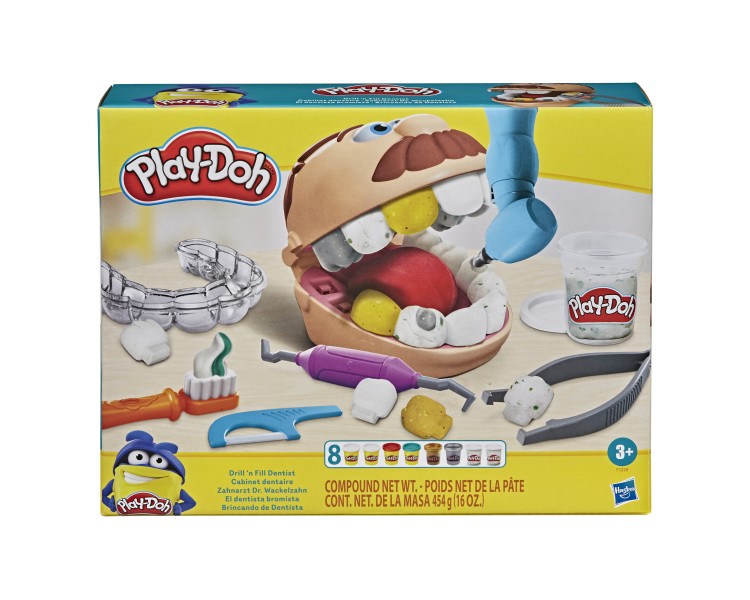 Juego hasbro play doh el dentista bromista