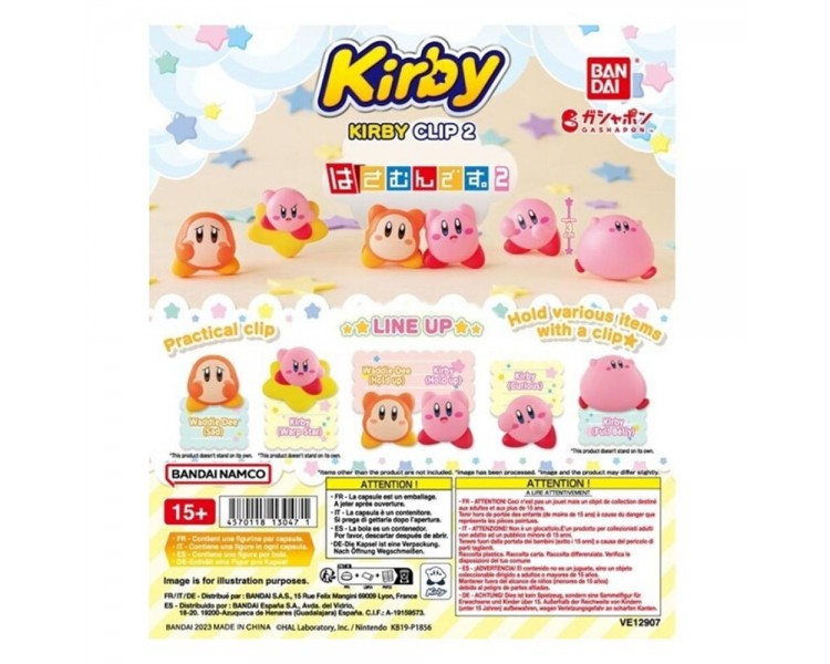 Set gashapon lote 40 articulos kirby