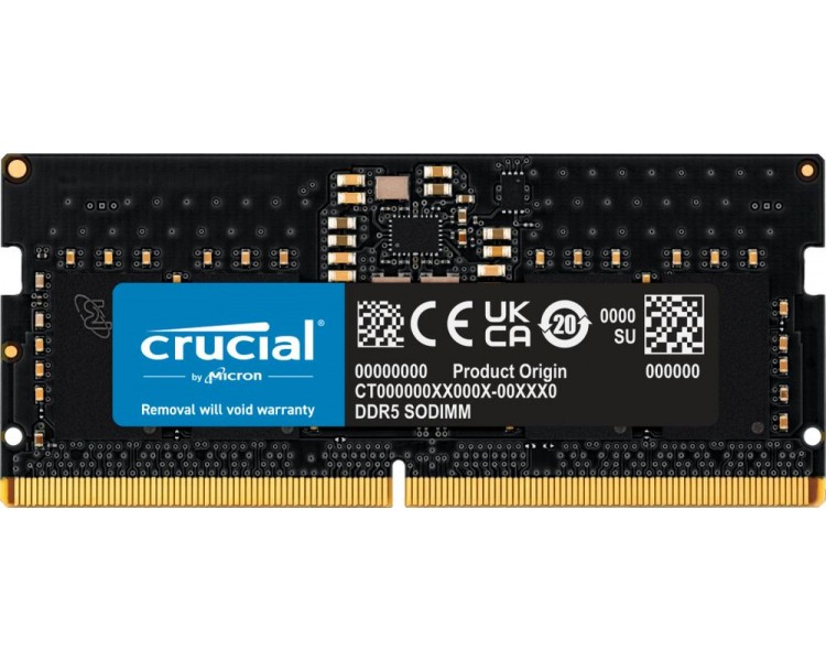 Memoria ram ddr5 8gb crucial sodimm