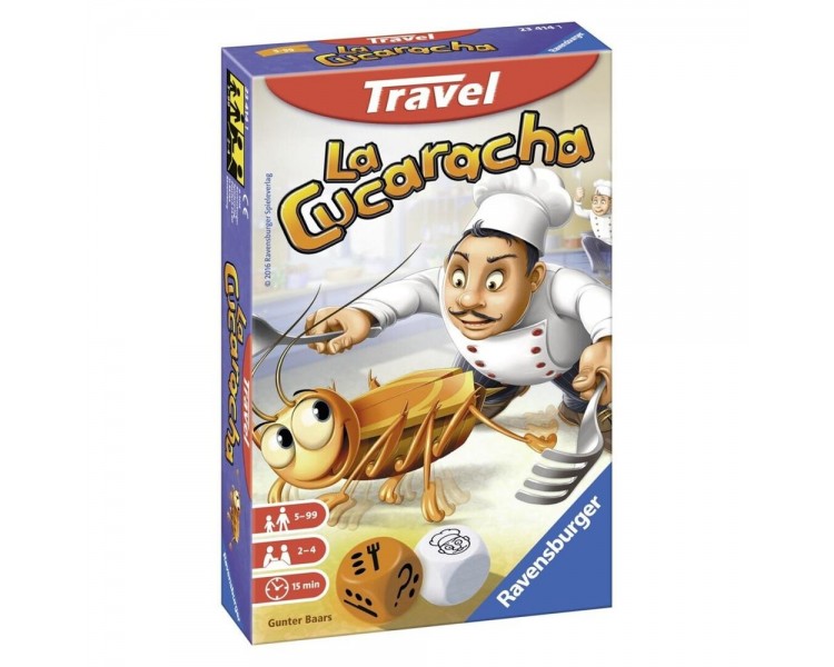 Juego mesa ravensburger la cucaracha formato