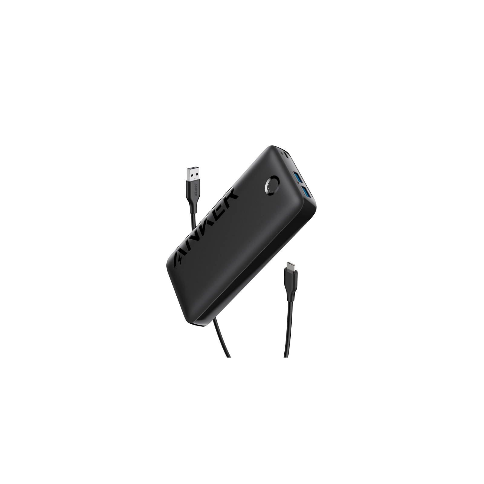 POWERBANK ANKER 335 20K 225W USB C CABLE NEGRO