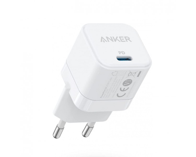 CARGADOR ANKER POWERPORT III 20W CUBO BLANCO