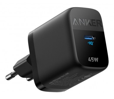 CARGADOR ANKER 313 45W NEGRO