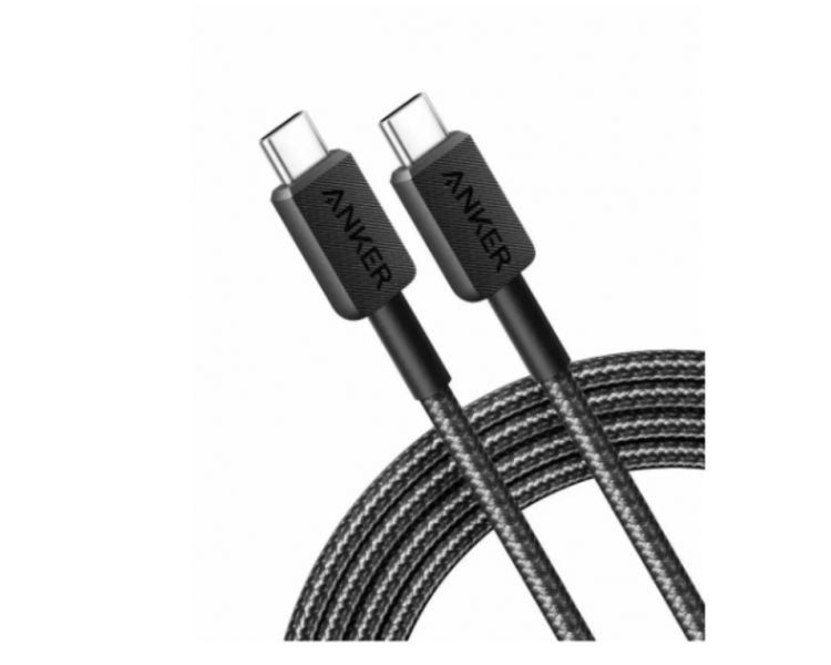 CABLE ANKER 310 USB C A USB C CABLE TRENZADO 18M 240W NEGRO