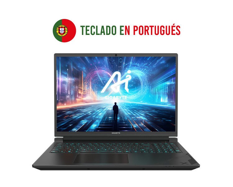 PORTATIL GIGABYTE G6X 9KG 43PT854SD I7 136250HX 4060 16GB DDR5 1TB 16 DOS