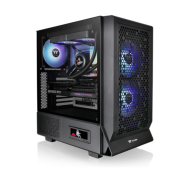 CAJA THERMALTAKE CERES 330 TG ARGB SNOW ATX 2XUSB 30 SIN FUENTE BLANCO