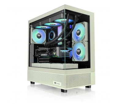 CAJA THERMALTAKE VIEW 270 TG ARGB MATCHA GREEN ATX 2XUSB 32 SIN FUENTE VERDE