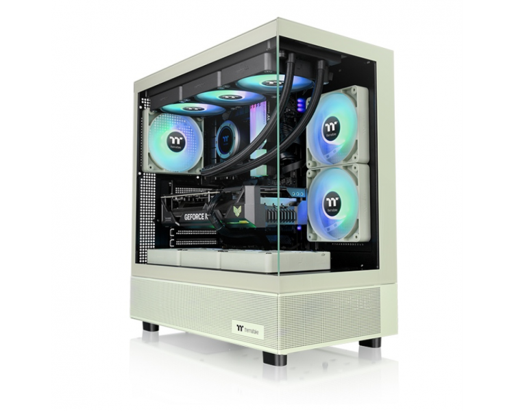 CAJA THERMALTAKE VIEW 270 TG ARGB MATCHA GREEN ATX 2XUSB 32 SIN FUENTE VERDE