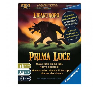 Juego mesa ravensburger licantropo prima luce