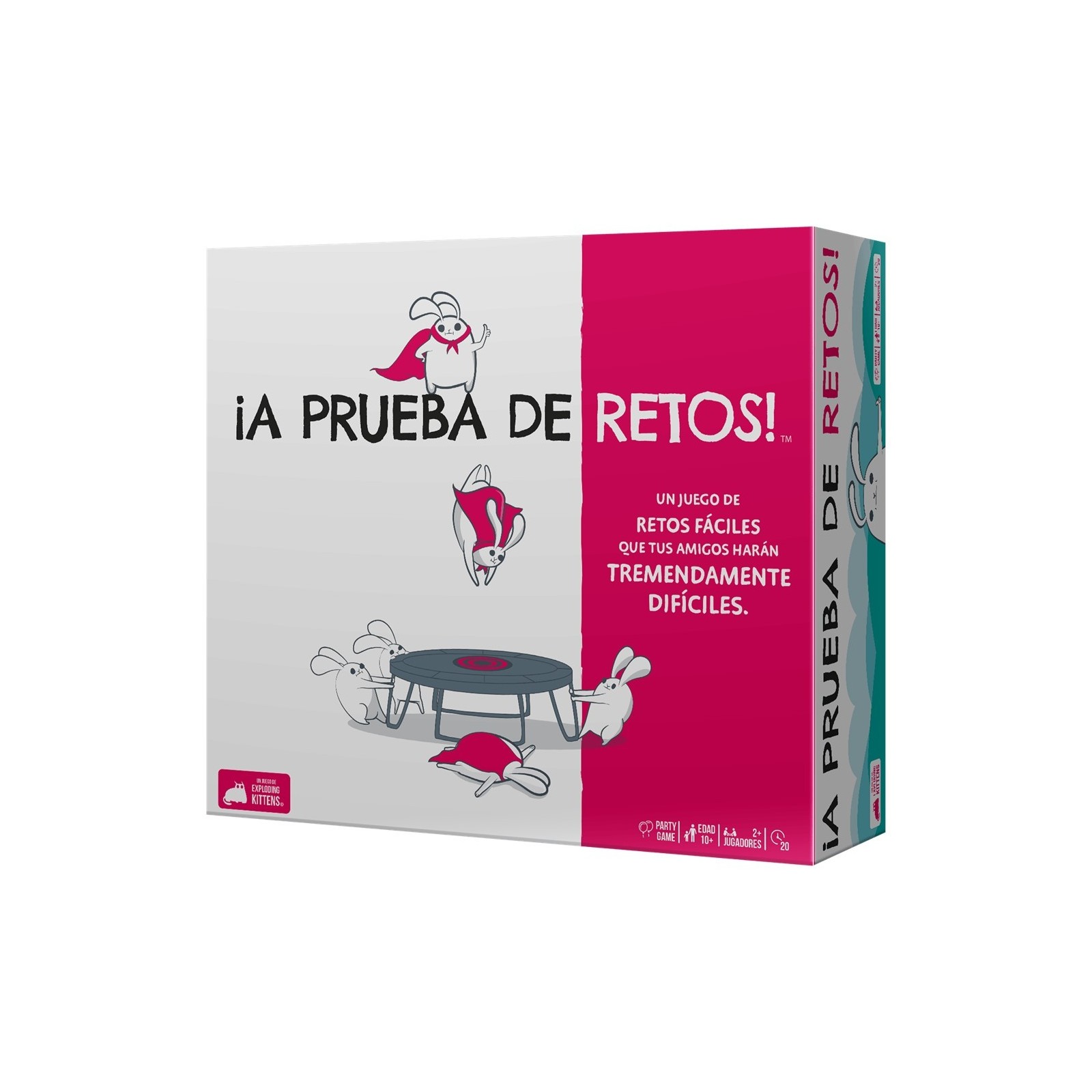 Juego mesa a prueba retos edad