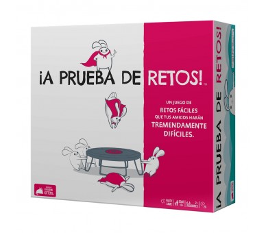 Juego mesa a prueba retos edad