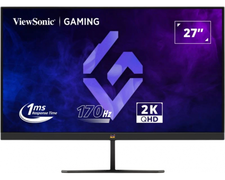 MONITOR VIEWSONIC GAMING 27 2K IPS LED 170HZ AMD FREESYNC HDMI DP