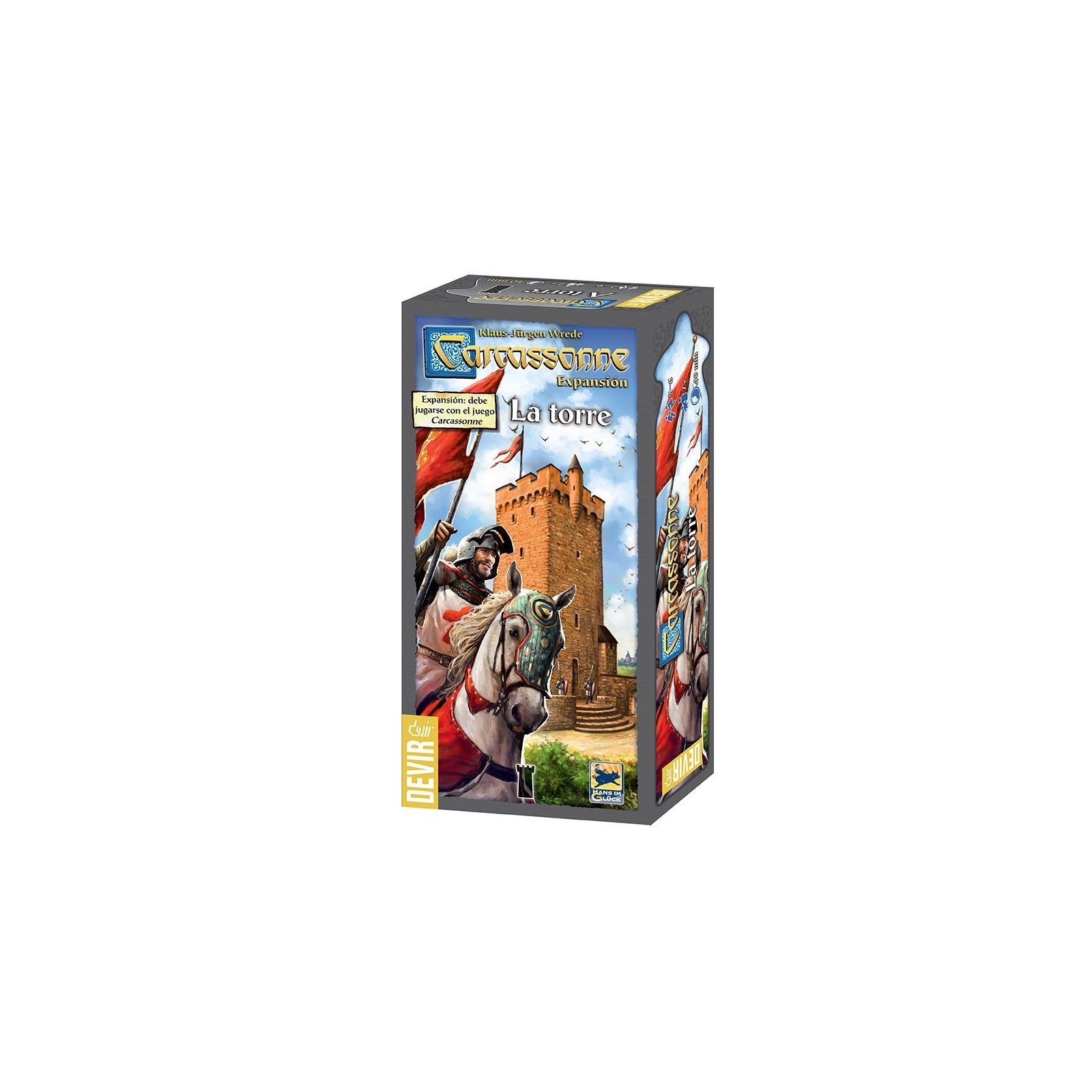 Juego mesa devir carcassonne la torre