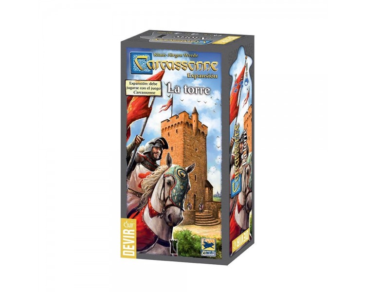 Juego mesa devir carcassonne la torre