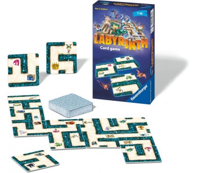 Juego cartas ravensburger labyrinth formato viaje