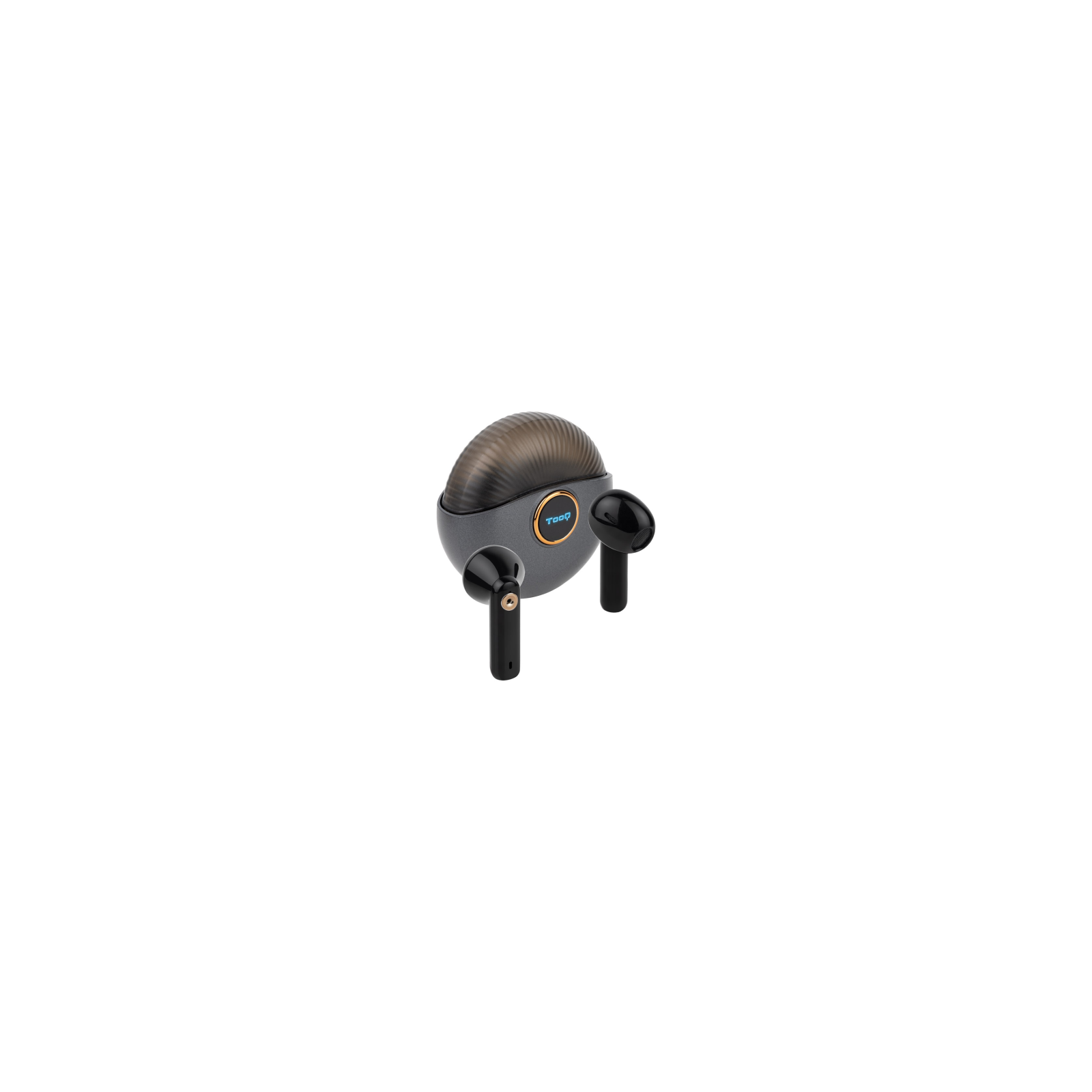 AURICULARES INALAMB MICROFONO SNAIL GRISES