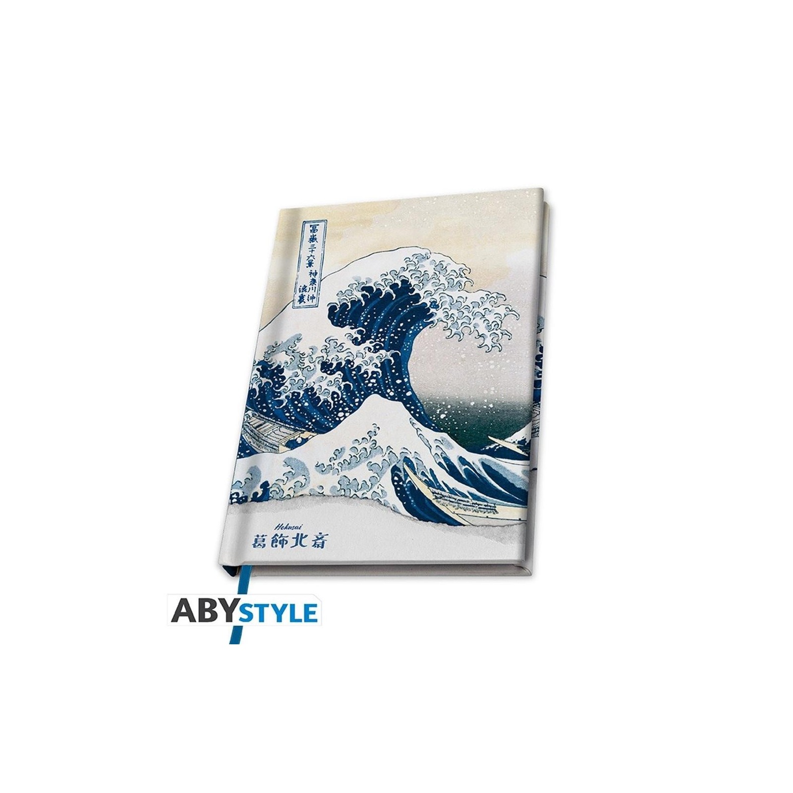 Cuaderno notas a5 abystyle hokusai la