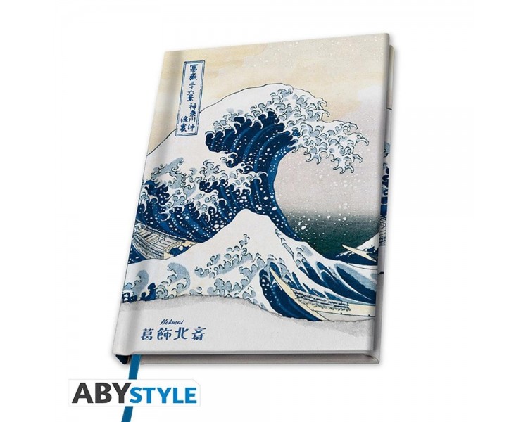 Cuaderno notas a5 abystyle hokusai la