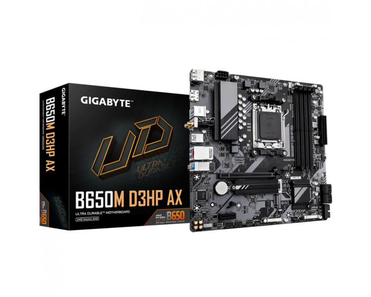 PLACA BASE GIGABYTE B650M D3HP AX AM5 MATX 4XDDR5