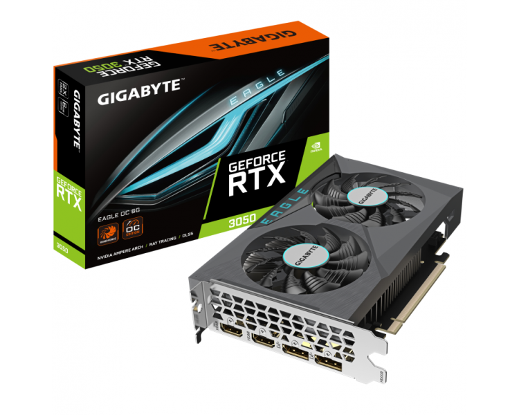 TARJETA GRAFICA GIGABYTE RTX 3050 EAGLE OC 6GB