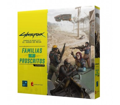 Juego mesa cyberpunk 2077 familias y