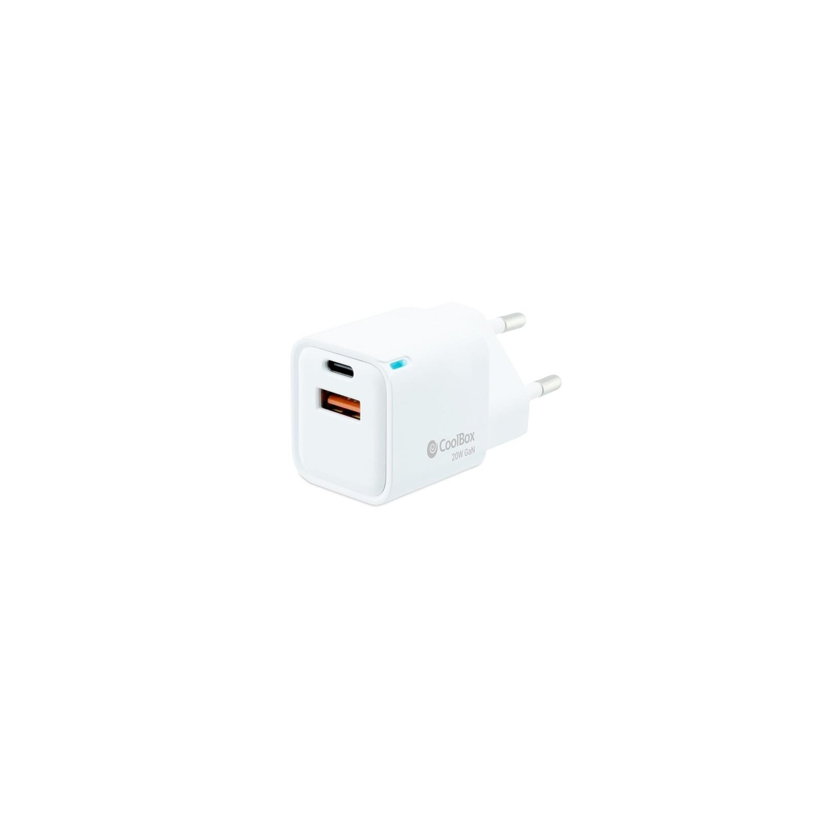 Cargador usb pared coolbox 20w usb