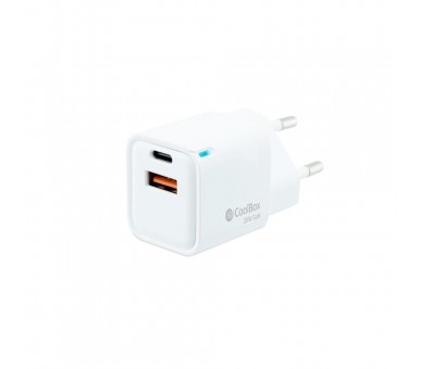 Cargador usb pared coolbox 20w usb