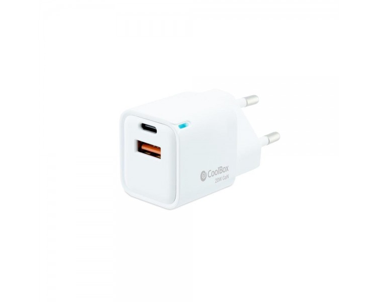 Cargador usb pared coolbox 20w usb